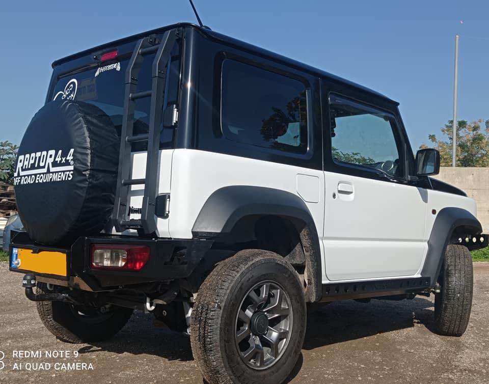 סולם אלומיניום לסוזוקי ג’ימני דור 4 שנת 2019 ומעלה דגם A