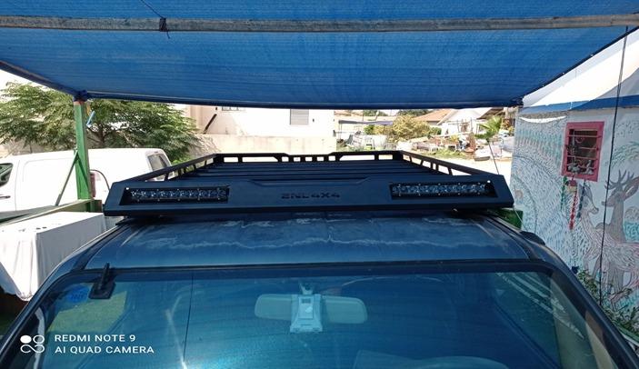 גגון אלומיניום לסוזוקי ג’ימני דור 3 שנת שנת 99-2018 דגם C כולל זוג לדים