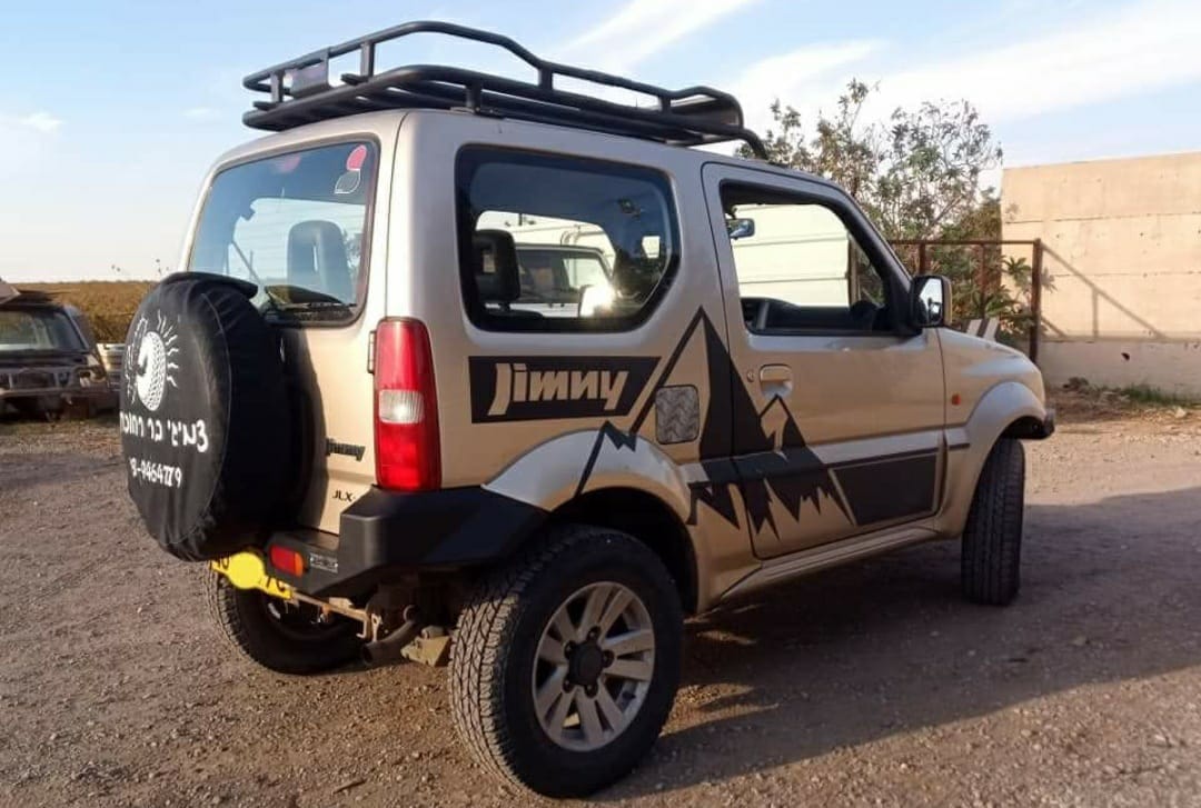 גגון אלומניום סוזוקי ג'ימני דור 3 שנת 99-2018 דגם A