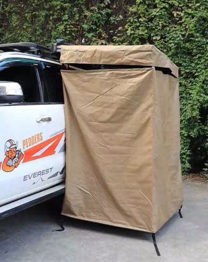 אוהל מקלחת לצד הרכב דגם פרמיום