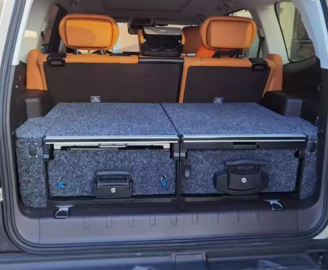 זוג מגירות מתכת חלק עליון נשלף 90X100X27 – תמונה 3