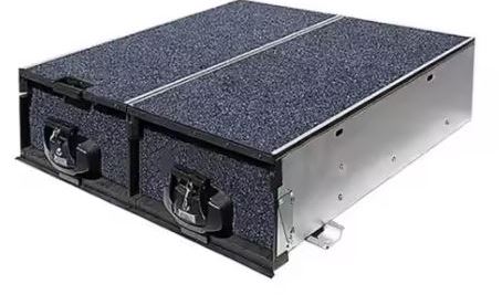 זוג מגירות מתכת חלק עליון נשלף 90X100X27